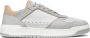 Brunello Cucinelli logo-patch leather sneakers White - Thumbnail 1