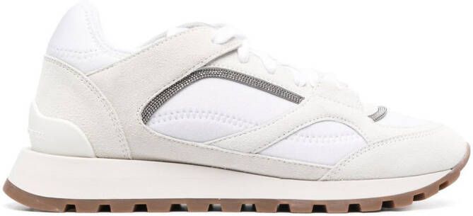 Brunello Cucinelli low-top lace-up sneakers White