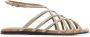 Brunello Cucinelli metallic gladiator sandals Brown - Thumbnail 1