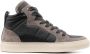 Brunello Cucinelli panelled high-top sneakers Grey - Thumbnail 1