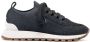 Brunello Cucinelli panelled low-top sneakers Blue - Thumbnail 1