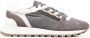 Brunello Cucinelli panelled low-top sneakers Grey - Thumbnail 1