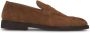 Brunello Cucinelli penny-slot suede loafers Brown - Thumbnail 1