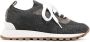 Brunello Cucinelli sock-style low-top sneakers Grey - Thumbnail 1
