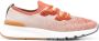 Brunello Cucinelli speckled low-top sneakers Orange - Thumbnail 1
