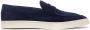 Brunello Cucinelli suede penny loafers Blue - Thumbnail 1
