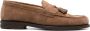 Brunello Cucinelli tassel-detail suede loafers Brown - Thumbnail 1