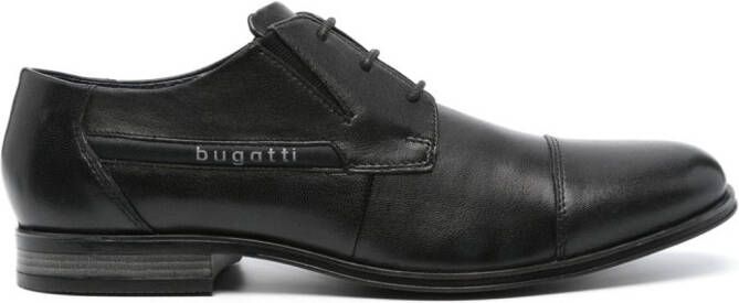 Bugatti Leagro leather derby shoes Black