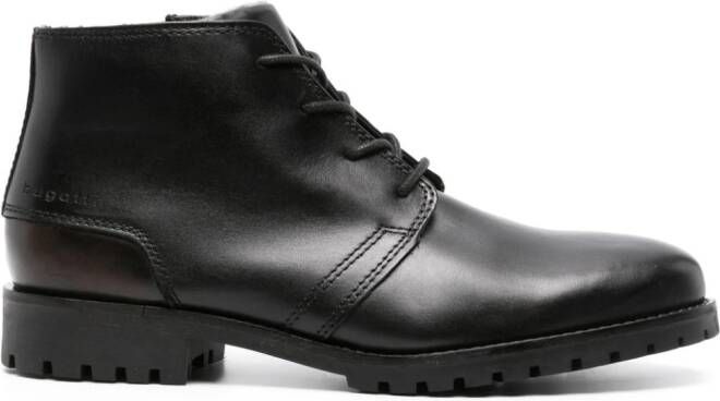 Bugatti Paule leather ankle boots Black
