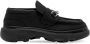 Burberry barbed-wire detail suede loafers Black - Thumbnail 1