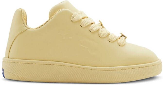 Burberry Box leather sneakers Neutrals