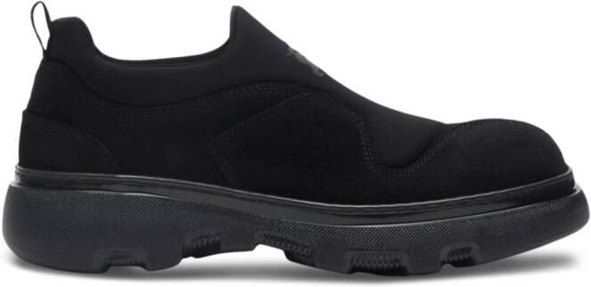 Burberry Box slip-on sneakers Black