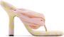 Burberry Check Pool 105mm open-toe sandals Pink - Thumbnail 1
