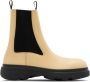 Burberry Creeper leather ankle boots Neutrals - Thumbnail 1
