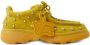 Burberry Creeper studded suede boots Yellow - Thumbnail 1