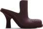 Burberry Highland high-heel mules Red - Thumbnail 1