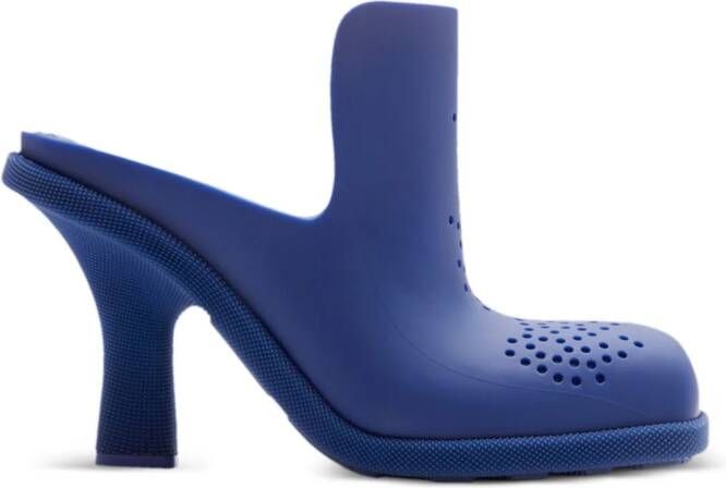 Burberry Highland rubber mules Blue