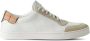 Burberry House Check-print leather sneakers White - Thumbnail 1