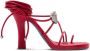 Burberry Ivy Shield 105mm strappy sandals Red - Thumbnail 1