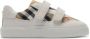 Burberry Kids Check cotton leather trainers White - Thumbnail 1