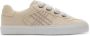 Burberry Kids check leather trainers Neutrals - Thumbnail 1