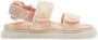 Burberry Kids Jamie checked touch-strap sandals Pink - Thumbnail 1