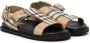 Burberry Kids Vintage Check buckled sandals Brown - Thumbnail 1