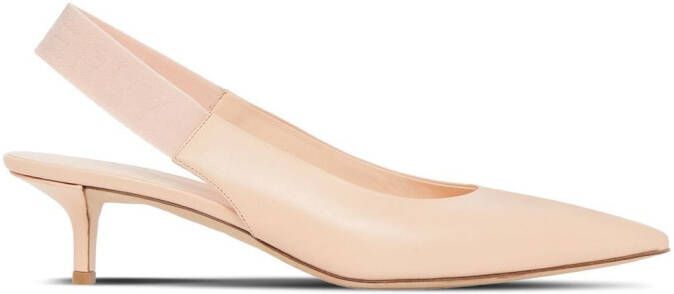 Burberry leather slingback pumps Pink