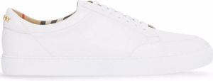 Burberry logo-detail low-top sneakers White