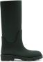 Burberry Marsh calf-length rain boots Green - Thumbnail 1