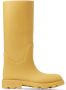 Burberry Marsh slip-on rain boots Yellow - Thumbnail 1