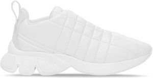 Burberry quilted leather sneakers White