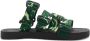 Burberry Rose nylon strap sandals Green - Thumbnail 1