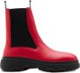 Burberry round-toe chelsea boots Red - Thumbnail 1