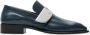Burberry Shield leather loafers Blue - Thumbnail 1