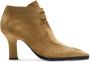 Burberry Storm 85mm suede ankle boots Neutrals - Thumbnail 1