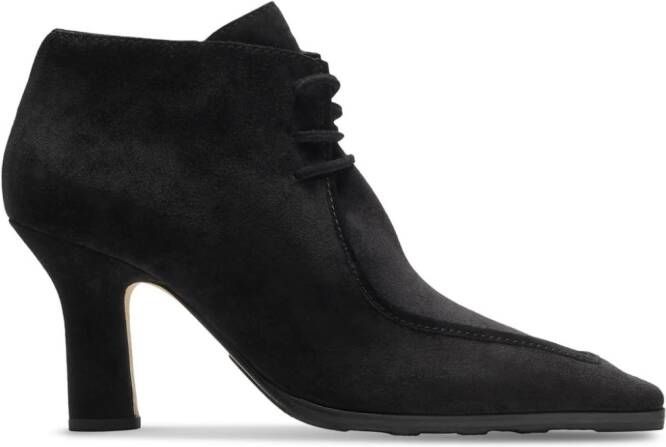 Burberry Storm suede ankle boots Black
