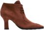 Burberry Storm suede ankle boots Brown - Thumbnail 1