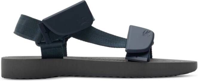 Burberry Trek touch-strap sandals Blue