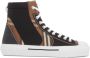 Burberry Vintage Check lace-up sneakers Brown - Thumbnail 1