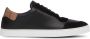 Burberry Vintage Check panelled leather sneakers Black - Thumbnail 1
