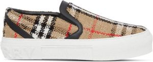 Burberry Vintage Check slip-on trainers Neutrals