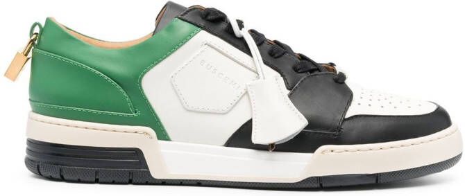 Buscemi colour-blocked low-top sneakers Neutrals
