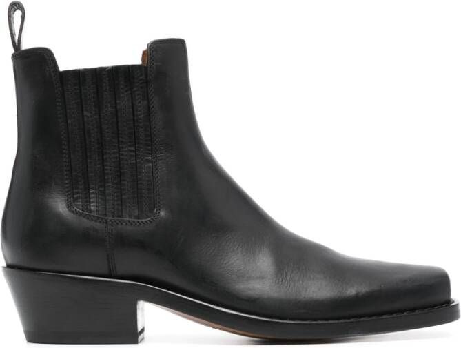 Buttero 45mm leather Chelsea boots Black