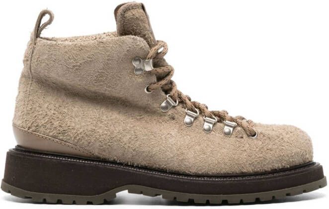 Buttero Alpi suede-leather boots Neutrals