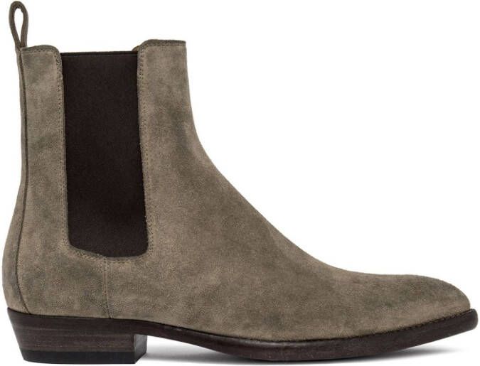 Buttero Fargo suede ankle boots Grey