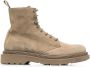 Buttero lace-up suede boots Grey - Thumbnail 1