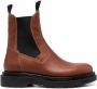 Buttero leather chelsea boots Brown - Thumbnail 1