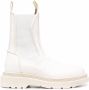 Buttero leather Chelsea boots White - Thumbnail 1