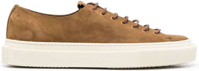 Buttero low-top contrasting sole sneakers Brown